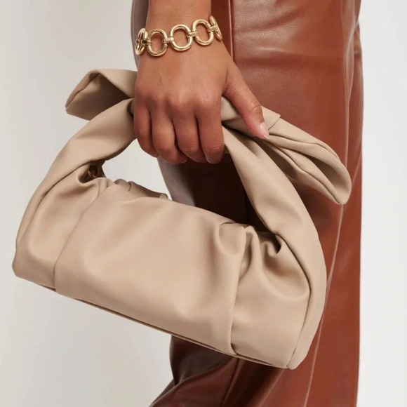 Folded Knot Handbag - Picture 1 of 3